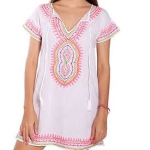 Debbie Katz Embroidered Tunic or Swim Coverup